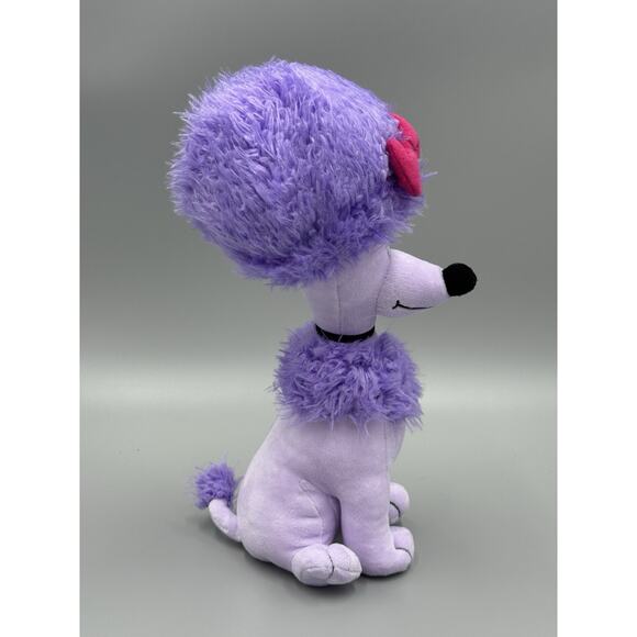 Kohls Cares Cleo Clifford & Friends Poodle Purple Dog Plush 12” Stuffed Animal - Picture 2 of 8